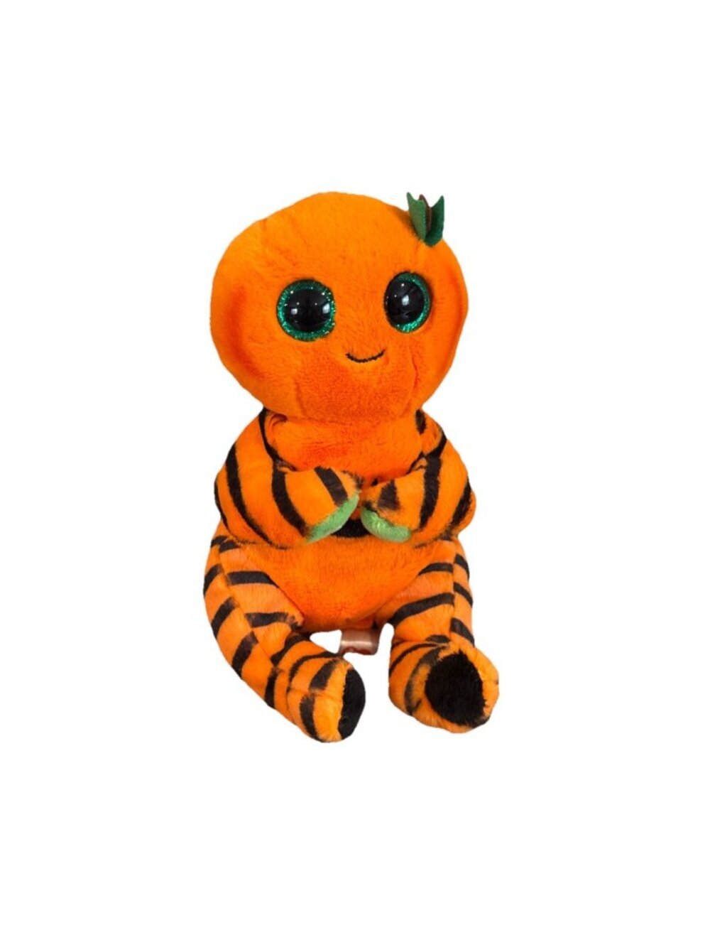 Ty Beanie Baby Bellies - TRICKSTER Pumpkin 6" Stuffed Animal Plush Toy